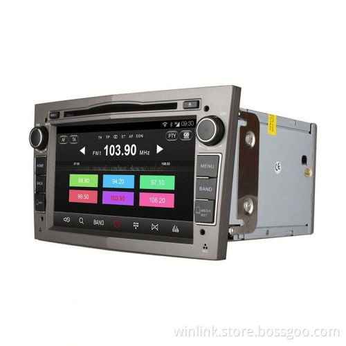 Smart control android 4.4 quad core auto radio for Opel Astra Antara support Iphone 6s